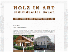 Tablet Screenshot of holz-in-art.de