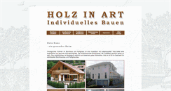 Desktop Screenshot of holz-in-art.ch